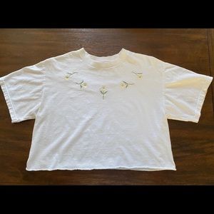 John Galt Daisy Crop Top